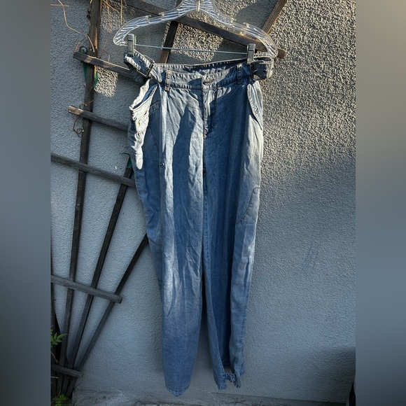 SER.O.YA MILES LOW RISE CARGO PANT in Coastline New with Tags! - Picture 5 of 12